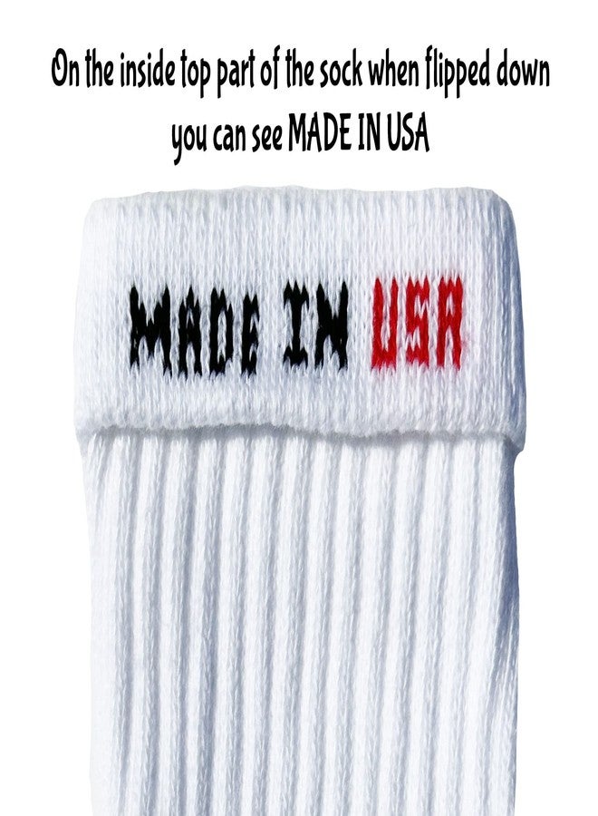 SKATERSOCKS جوارب تزلج بيضاء طويلة تصل إلى الركبة بطول 22 بوصة مع خطوط عنابية، النمط 1 - Image 3